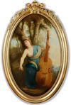 THE MUSE 'CALLIOPE', AFTER EUSTACHE LESUEUR, FRANCE,19TH CENTURY