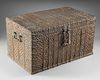 A SAFAVID IRON-CLAD WOODEN CHEST 17TH–18TH CENTURY