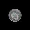 AN EARLY ISLAMIC GLASS WEIGHT OF HALF DIRHAM
