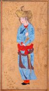 A CALLIGRAPHIC ALBUM PAGE BY YARI HERAVI, SAFAVID, PERSIA, 17TH CENTURY