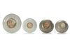 FIVE CHINESE PORCELAIN DISHES AND BOWLS, YUAN DYNASTY AND LATER