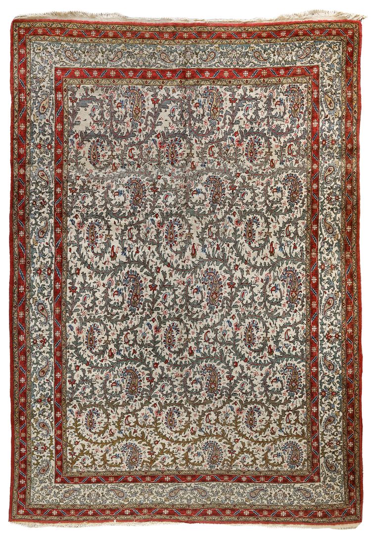 A PERSIAN QOM CARPET, SECOND HALF 20TH CENTURY