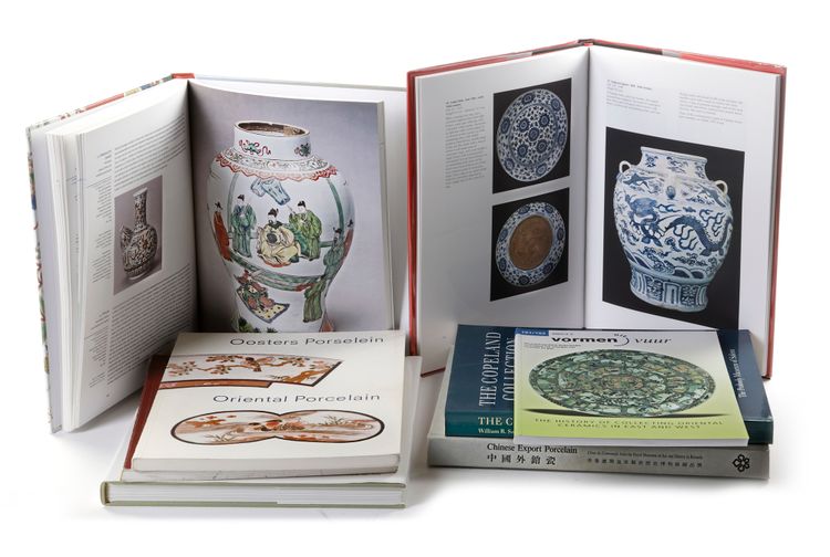 NINE BOOKS ON CHINESE PORCELAIN