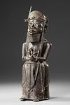 BRONZE FIGURE , NIGERIA ( EDO )