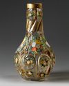 An Islamic glass 'flower' vase