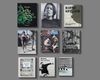 A COLLECTION OF NINE ART BOOKS ABOUT DAMIEN HURST, BANKSY, VANESSA BEECROFT AND OTHERS