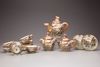 Fifteen-piece Satsuma tea set