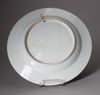 A LARGE CHINESE EXPORT PLATE, 18TH CENTURY