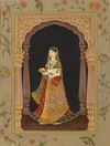 A PORTRAIT OF A MUGHAL PRINCESS,19TH-20TH CENTURY
