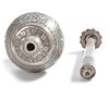 A PERSIAN SILVER ROSE WATER SPRINKLER, 19TH CENTURY