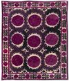 A SILK SUZANI, UZBEKISTAN,19TH CENTURY