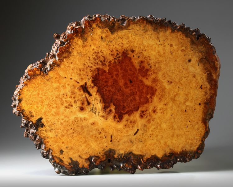 A Japanese root-wood table