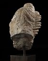 A ROMAN BASALT HEAD OF A WOMAN "HAURAN", CIRCA 2ND CENTURY A.D.