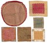 A GROUP OF SIX SAFAVID AND QAJAR WOVEN SILK PANELS, PERSIA, 18TH AND 19 CENTURY