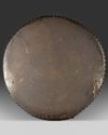 A LARGE PERSIAN BRONZE TRAY, ZAND DYNASTY,1800