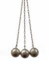 LARGE OTTOMAN SILVER PRAYER BEADS, LATE 19TH CENTURY