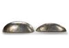 TWO OVAL SILVER BOWLS, SASSANIAN 4TH-5TH CENTURY AD