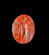 ROMAN RED JASPER INTAGLIO WITH APOLLO, 1ST CENTURY AD