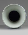 A large Chinese blue and white ‘dragon’ vase