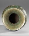 AN INDIAN BRONZE VASE, 17TH-18TH CENTURY
