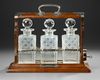 AN ENGLISH LIQUOR SET, 19TH CENTURY