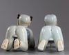 TWO CHINESE BOYS PORCELAIN PILLOWS