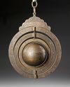 A PERSIAN OR INDIAN CELESTIAL SPHERE ARMILLARY, 20TH CENTURY