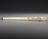 A JAPANESE IVORY PARASOL HANDLE, MEIJI PERIOD