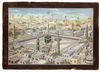 TWO PANORAMIC VIEWS OF MECCA AND MEDINA, INDIA, 19TH CENTURY