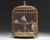 A CHINESE CLOISONNÉ ENAMEL BIRD CAGE, QING DYNASTY ( 1644-1911)