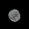 AN EARLY ISLAMIC GLASS WEIGHT OF DIRHAM, 13TH-14TH CENTURY