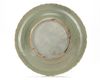A CHINESE CELADON BARBED-RIM DISH, MING DYNASTY (1368-1644)