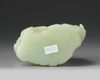 A Chinese pale celadon jade mountain