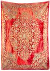 AN OTTOMAN SILK AND METAL-THREAD EMBROIDERED PANEL, TURKEY, 18TH CENTURY