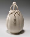 A CHINESE WHITE WARE WINE JUG, 20TH CENTURY