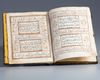 An Ottoman composition of Islamic calligraphy bound in a book