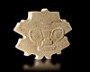 A CREAMY WHITE JADE PENDANT OF A BEAST FACE, CHINA, LIANGZHU CULTURE