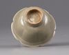 A small Yaozhou-celadon hexafoil bowl