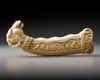 AN IVORY MUGHAL DAGGER HILT, 19TH CENTURY