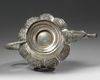 An Indian silver teapot