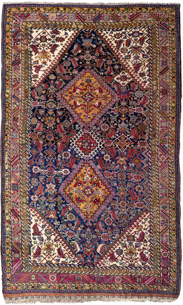 A QASHQAI RUG, 1880-1900