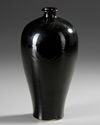 A CHINESE ' CIZHOU' BLACK-GLAZED MEIPING VASE, SONG DYNASTY (960-1279)