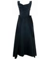 Vivienne Westwood Gold Label Special Black Silk Evening Gown
