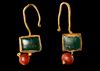 A PAIR OF ROMAN EARRINGS, 1ST CENTURY AD