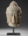 HEAD OF BUDDHA – JAVA, SRIVIJAYA ERA, 9TH CENTURY