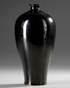 A CHINESE ' CIZHOU' BLACK-GLAZED MEIPING VASE, SONG DYNASTY (960-1279)