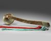 A LARGE CHINESE CELADON AND RUSSET JADE RUYI-SCEPTRE, CHINA, 19TH CENTURY
