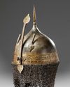 An Islamic nobleman helmet
