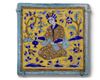 FIVE CUERDA SECA POTTERY TILES, PERSIA ZAND DYNASTY, 18TH CENTURY