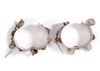 A PAIR OF SILVER BRACELETS, MOROCCO, 19TH CENTURY